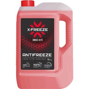 Антифриз X-Freeze Red 12 (Красный) 5Кг X-FREEZE арт. 430206074