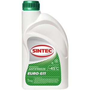 Антифриз зеленый sintec EURO 1л