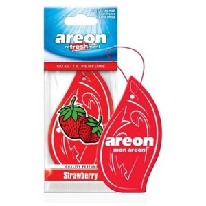 Аром. Автом. Areon - Картон "Refreshment" Strawberry 704-045-317 AREON арт. MKS17