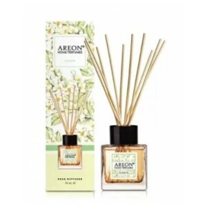 Ароматизатор AREON флакон с палочками 50 мл HOME perfume sticks garden 50ML jasmine