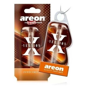 Ароматизатор AREON X-Ver REFRESHMENT Tutti Frutti (жевательная резинка) 8,5 мл, 1шт / LCX05/ 704LCX05