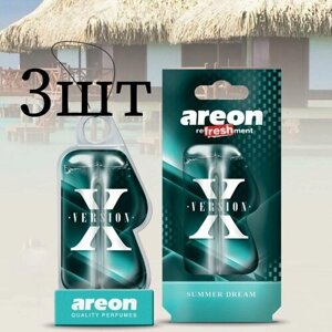 Ароматизатор гелевый AREON X-VERSION Summer dream 5мл 704-LCX-06 3шт