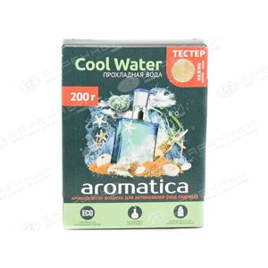 Ароматизатор под сиденье "Aromatica"Cool Water" гелевый Fouette AR-3