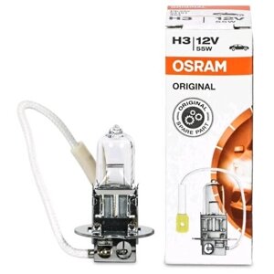 Автолампа H3 OSRAM 12V 55W PK22s halogen 64151