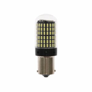 Автолампа светодиодная P21W 1156, 144 SMD, 12 В, CanBus, свет белый (комплект из 5 шт)