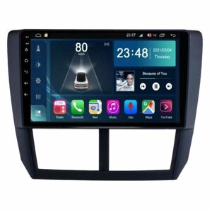 Автомагнитола с рамкой 2 din 9 дюймов для Subaru Forester SH 2007-2012/Impreza GH 2007-2015 / Android 4Gb+64Gb / GPS / Bluetooth / Wi-Fi / FM-радио