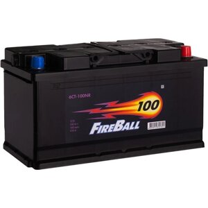 Автомобильный аккумулятор FireBall 100 Ач (0) 6СТ-100NR, 810 A