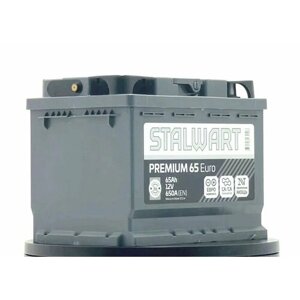 Автомобильный аккумулятор STALWART Premium 6СТ-65 Ah обратная полярность