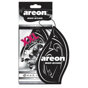 Автомобильный ароматизатор Areon MON AREON XXL Black Crystal/Черный кристал, подвесной картон 704-064-315