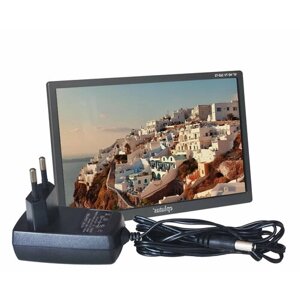 Автомобильный, цифровой телевизор Eplutus Model: EP-162Т (S18691TEL) 12V с аккумулятором 3500 мАч, магнитная антенна. Разрешение экрана: HD 1366 x 768