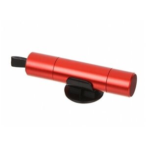Автомобильный молоток Baseus Sharp Tool Safety Hammer (Window-breaking+Safety belt cutting) Red (CRSFH-09)