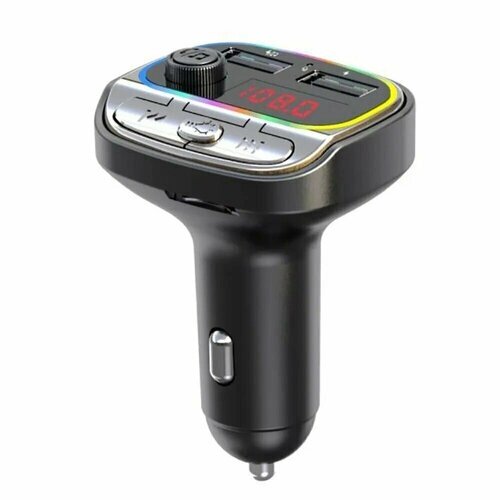 Автомобильный MP3-плеер C21 CAR MP3 PLAYER RGB Ambient 3.1A USB Быстрое зарядное устройство Bluetooth 5.0 FM-передатчик
