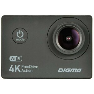 Автомобильный видеорегистратор Digma FreeDrive Action 4K WiFi