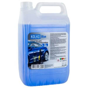 Автошампунь средство для бесконтактной мойки автомобиля, концентрат Kolko Blue, 5 литров