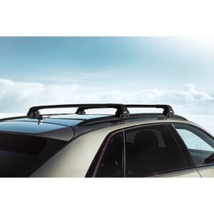 Багажник на крышу Rollster Mercury для Volkswagen Taos (2021-н. в. черные дуги