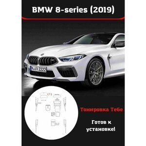 BMW 8-series 2019 Комплект защитной пленки для салона авто
