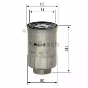 BOSCH F026402813 F 026 402 813_фильтр топливный! Hyundai H-1 Travel/Starex II, KIA K2500 10>