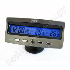 Часы-термометр Вымпел VST-7045V