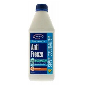 Comma Super Coldmaster - Antifreeze (1l) антифриз! Синий, Концентрат Bs 6580-2010. COMMA арт. SCA1L