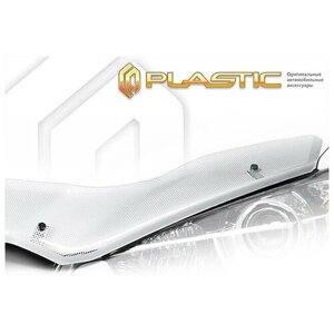 Дефлектор капота для Honda Accord 2008-2012 Шелкография серебро