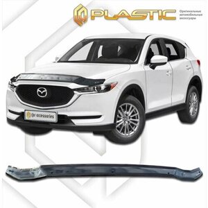 Дефлектор капота для Mazda CX-5 2016-н. в. Classic черный