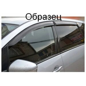 Дефлекторы боковых окон для Geely Emgrand EC7 Хетчбэк (5 дв) 2009-2016