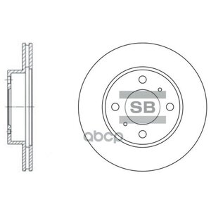 Диск Тормозной Передний Sangsin Brake Sd4303 Sangsin brake арт. SD4303