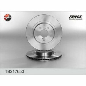 Диск тормозной передний вентилируемый для автомобиля Toyota Suzuki, FENOX TB217650 (2 шт.)