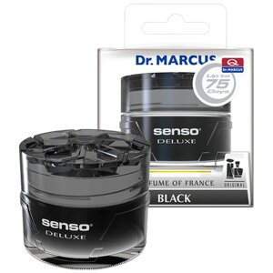 Dr. Marcus Ароматизатор для автомобиля Senso Deluxe Black 50 мл специальный черный