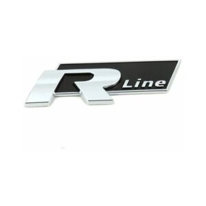 Эмблема R-Line "R-line" черный хром