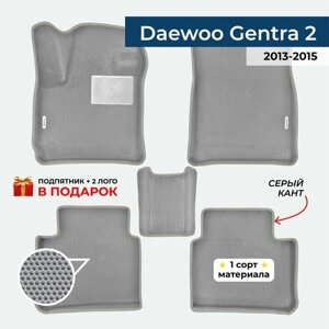 EVA ЕВА коврики с бортами для Daewoo Gentra 2 2013-2015 Дэу Джентра 2