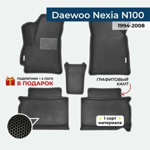 EVA ЕВА коврики с бортами для Daewoo Nexia N100 1994-2008 Дэу Нексия Н100