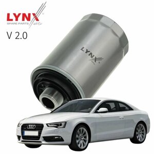 Фильтр масляный Audi A5 (1) / Ауди А5 2007 2008 2009 2010 2011 V2.0 CDNB / 1шт LYNXauto