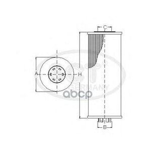 Фильтр Масляный Sct Sh 4044 Opel Astra/ Vectra SCT арт. SH4044P