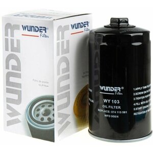 Фильтр Масляный Vw Volvo Wunder Filter Wy103 Vw Volvo WUNDER filter арт. WY103
