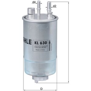 Фильтр топливный MAHLE KL 630