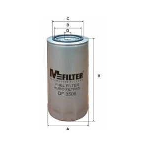 Фильтр топливный Mfiltеr DF3506