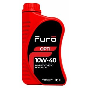 Furo Furo Opti 10W40 (0,9L) Масло Моторное! Полусинт Api Sg/Cf-4, Мв 229.1, Vw 501.01/505.00