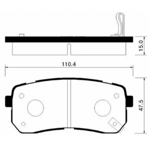 HSB HP1037 Колодки тормозные дисковые