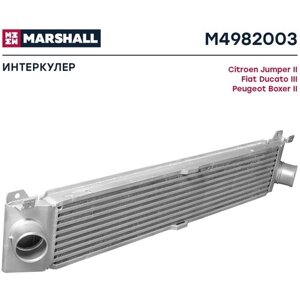 Интеркулер MARSHALL M4982003 Citroen: Jumper II Fiat: Ducato III Peugeot: Boxer II; кросс-номер Nissens 96623; OEM 1347700080; 0384K1