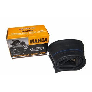 Камера WANDA питбайк 14" 2.75-14 , бутил, цветная коробочка, вентиль TR4