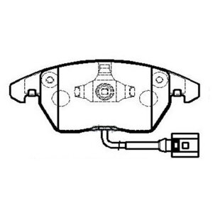 Колодки Тормозные Дисковые Ctr арт. CKVW-7