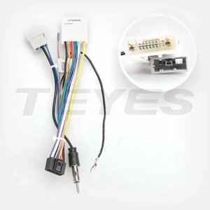 Комплект проводов, переходник для подключения магнитолы Teyes на Nissan Note 2 E12 2012-2021 год