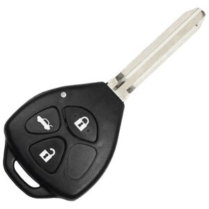 Корпус ключа зажигания Toyota с лезвием, 3 кнопки