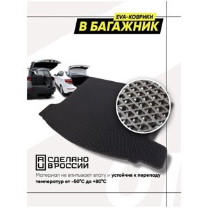 Коврик в багажник / Коврик багажника из Eva для Audi A6 (С5) Allroad 2000 - 2006 (черный) Prime-avto