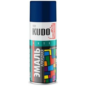 KUDO KU-10113 эмаль универсальная темно-синяя 520 мл\