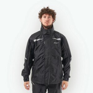 Куртка-дождевик для спорта Dragonfly EVO Black 2023 - Черная - Размер XS