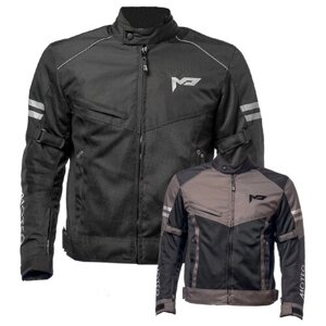 Куртка текстильная MOTEQ AIRFLOW, мужской (ие), черный/серый, размер XXXL