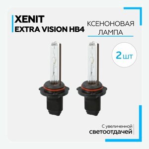 Лампа автомобильная ксеноновая xenite - HB4 (9006) EXTRA vision +30%4300K) (2 шт.)