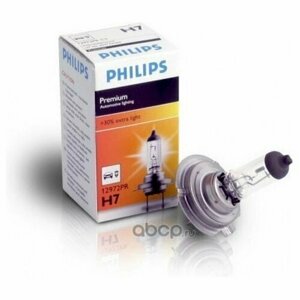 Лампа philips H7 12V 55W PX26d premium philips 12972PR